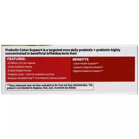 Probulin, Probiotic Formulas