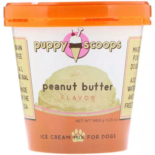 Puppy Cake, Ice Cream Mix For Dogs, Peanut Butter Flavor, 5.25 oz (148.8 g) Review