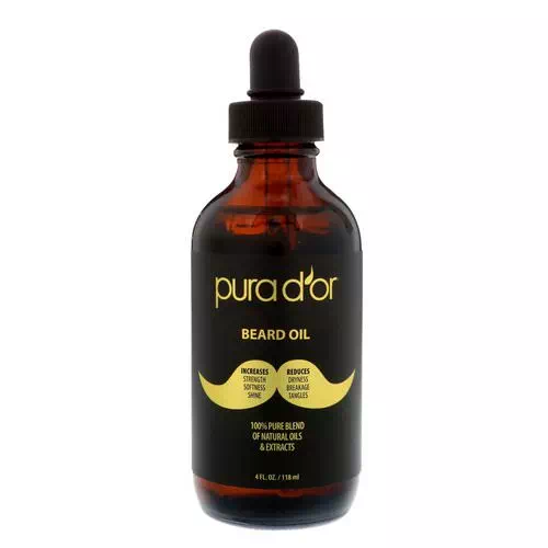 Pura D'or, Beard Oil, 4 fl oz (118 ml) Review