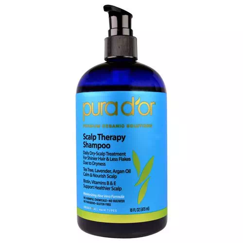 Pura D'or, Scalp Therapy Shampoo, 16 fl oz (473 ml) Review