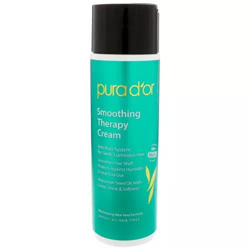 Pura D'or, Smoothing Therapy Cream, 8 fl oz (237 ml) Review