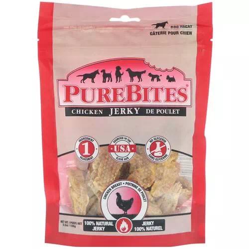 Pure Bites, Chicken Jerky, Dog Treats, Chicken Breast, 5.5 oz (156 g) Review