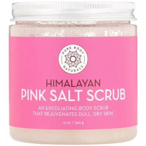 Pure Body Naturals, Himalayan Pink Salt Scrub, 12 oz (340 g) Review