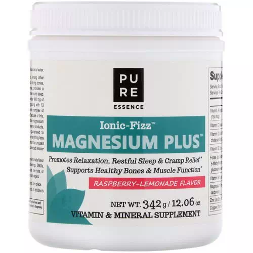 Pure Essence, Ionic-Fizz, Magnesium Plus, Raspberry Lemonade Flavor, 12.06 oz (342 g) Review