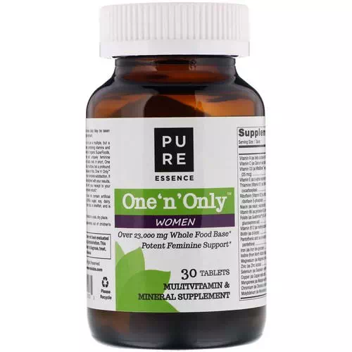 Pure Essence, One 'n' Only Women, Multivitamin & Mineral, 30 Tablets Review