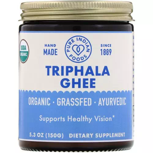 Pure Indian Foods, Organic Triphala Ghee, 5.3 oz (150 g) Review