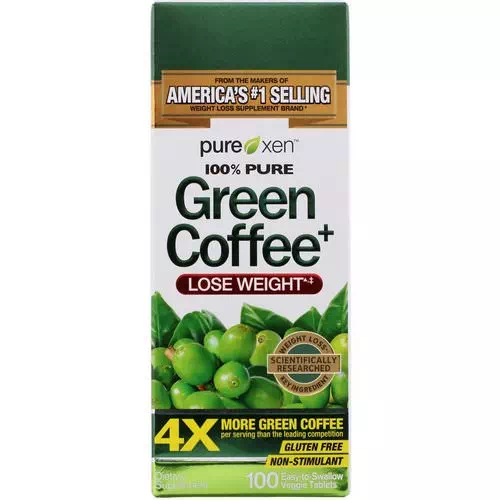 Purely Inspired, Green Coffee+, 100 Veggie Tablets Review