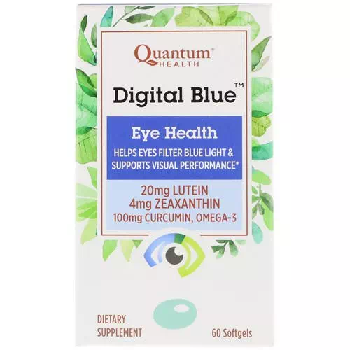 Quantum Health, Digital Blue, Eye Health, 60 Softgels Review