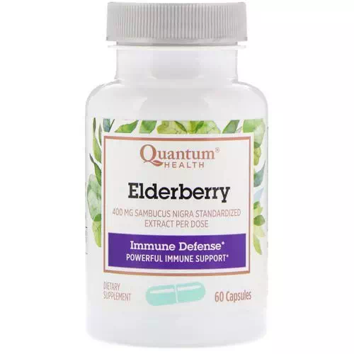 Quantum Health, Elderberry Immune Defense, 60 Capsules Review