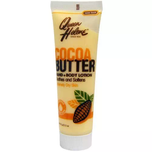 Queen Helene, Hand + Body Lotion, Cocoa Butter, 2 oz (57 g) Review