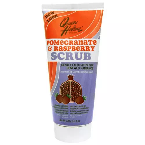 Queen Helene, Scrub, Normal to Combination, Pomegranate & Raspberry, 6 oz (170 g) Review