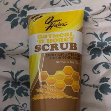 Scrub, Normal to Dry Skin, Oatmeal 'n Honey