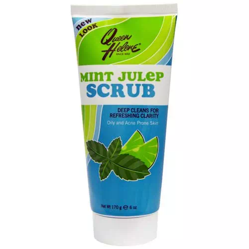 Queen Helene, Scrub, Oily and Acne Prone Skin, Mint Julep, 6 oz (170 g) Review