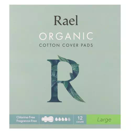 Rael, Organic Cotton Cover Pads, Large, 12 Count Review