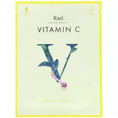 Rael, Inc, Treatment Masks, Vitamin C, Beauty