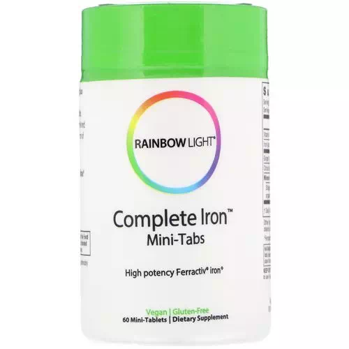 Rainbow Light, Complete Iron, Mini-Tabs, 60 Mini Tablets Review