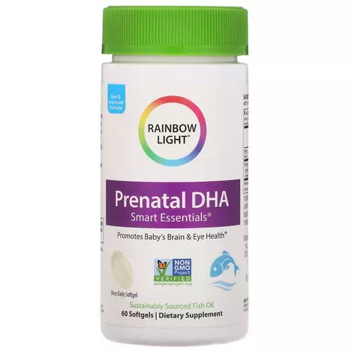 Rainbow Light, Prenatal DHA, Smart Essentials, 60 Softgels Review