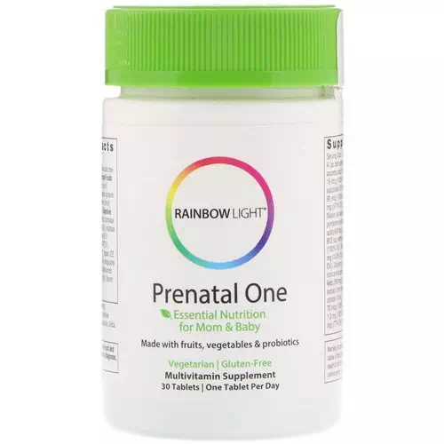 Rainbow Light, Prenatal One, 30 Tablets Review