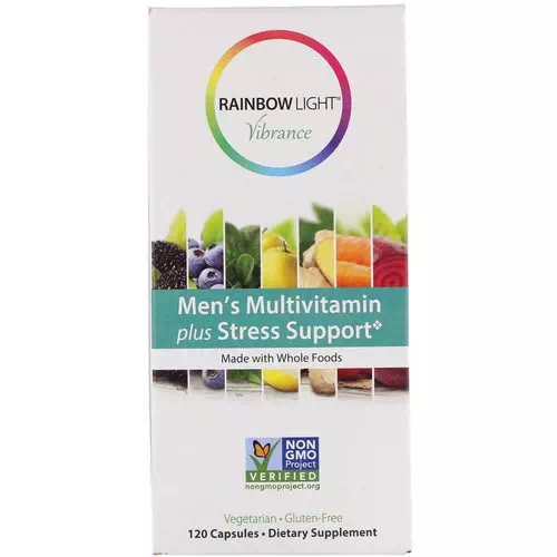 Rainbow Light, Vibrance, Men's Multivitamin Plus Stress Support, 120 Capsules Review