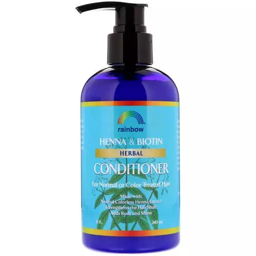 Rainbow Research, Henna & Biotin Herbal Conditioner, 8 fl oz (240 ml) Review