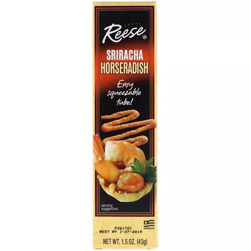 Reese, Horseradish, Sriracha, 1.5 oz (43 g) Review