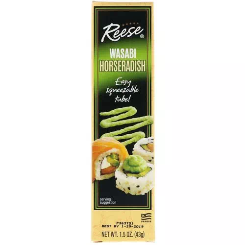 Reese, Horseradish, Wasabi, 1.5 oz (43 g) Review