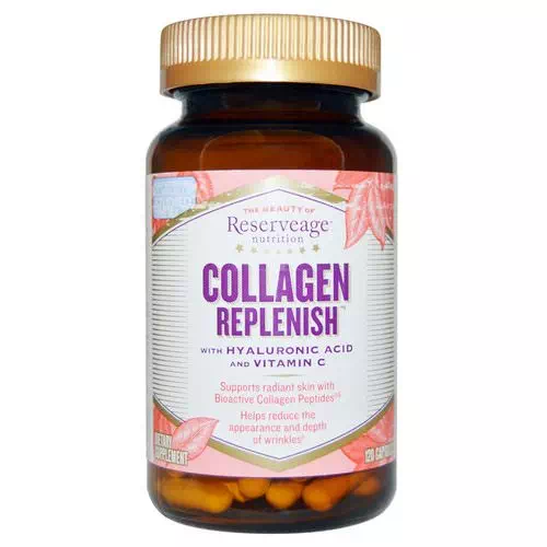 ReserveAge Nutrition, Collagen Replenish, 120 Capsules Review
