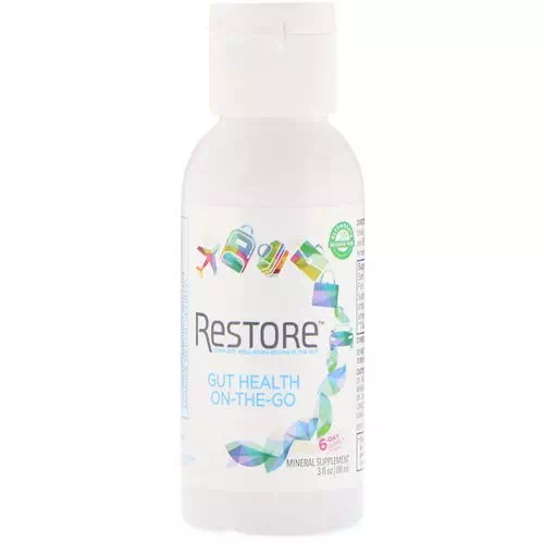 Restore, Gut Health, Mineral Supplement, On-The-Go, 3 fl oz (88 ml) Review