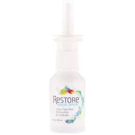 Restore, Nasal, Sinus Supplements, Nasal Spray