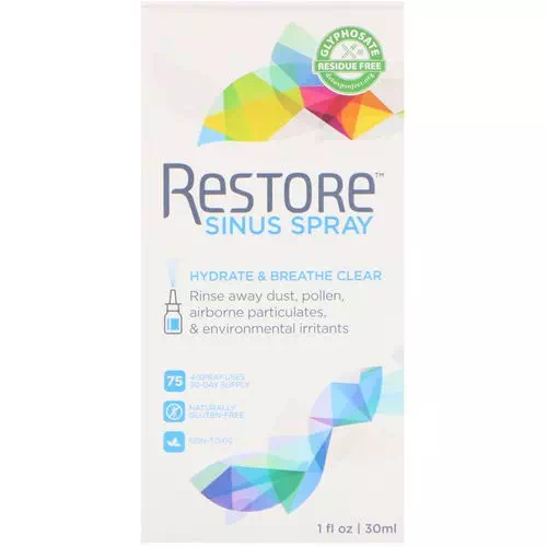 Restore, Sinus Spray, 1 fl oz (30 ml) Review