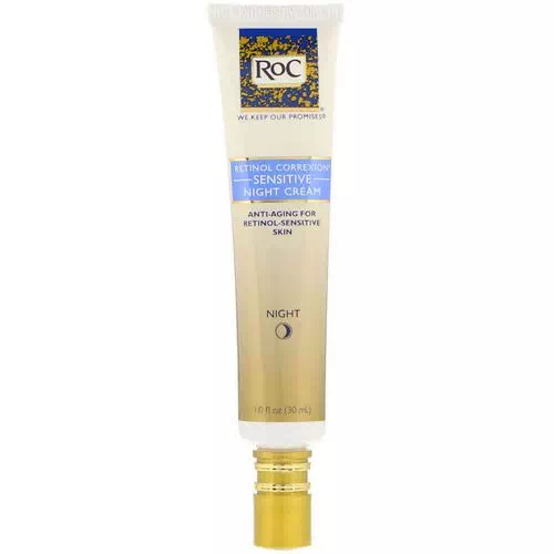 RoC, Retinol Correxion, Sensitive Night Cream, 1.0 fl oz (30 ml) Review