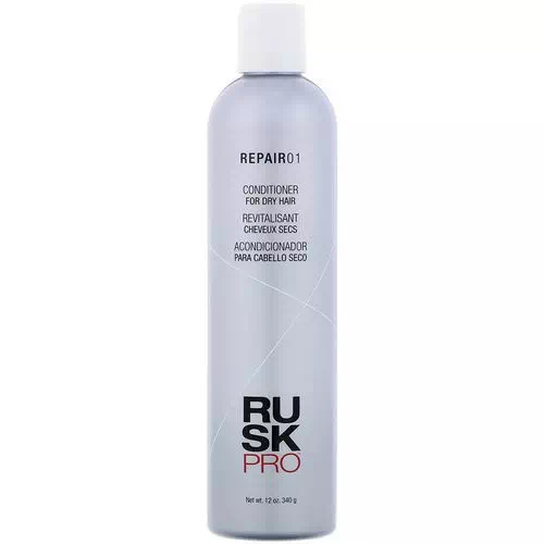 Rusk, Pro, Repair 01, Conditioner, For Dry Hair, 12 oz (340 g) Review