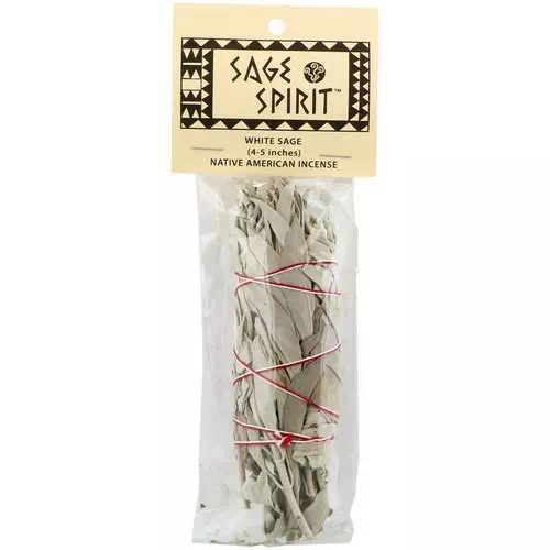 Sage Spirit, Native American Incense, White Sage, Small (4-5 Inches), 1 Smudge Wand Review