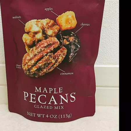 Sahale Snacks, Glazed Mix, Maple Pecans, 4 oz (113 g) Review