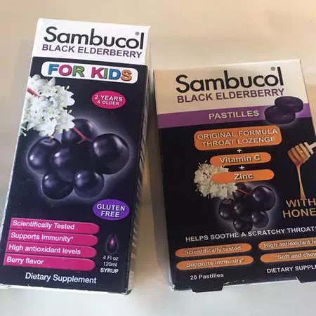 Black Elderberry Syrup, For Kids, Berry Flavor