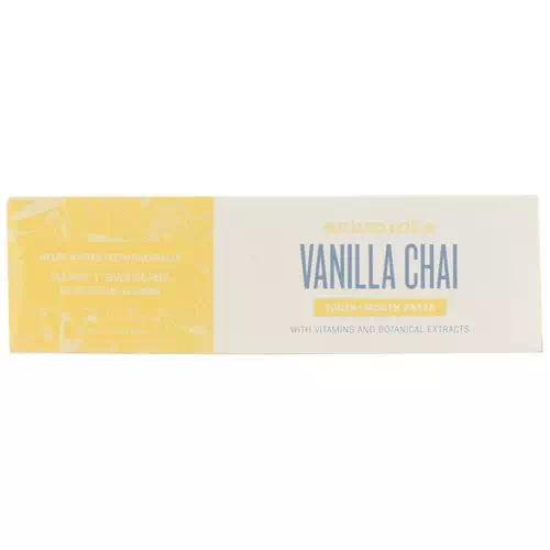 Schmidt's Naturals, Tooth + Mouth Paste, Vanilla Chai, 4.7 oz (133 g) Review