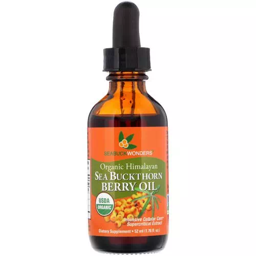 SeaBuckWonders, Organic Himalayan Sea Buckthorn Berry Oil, Intensive Cellular Care, 1.76 oz (52 ml) Review
