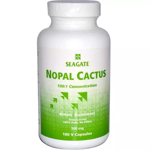 Seagate, Nopal Cactus, 180 Veggie Caps Review