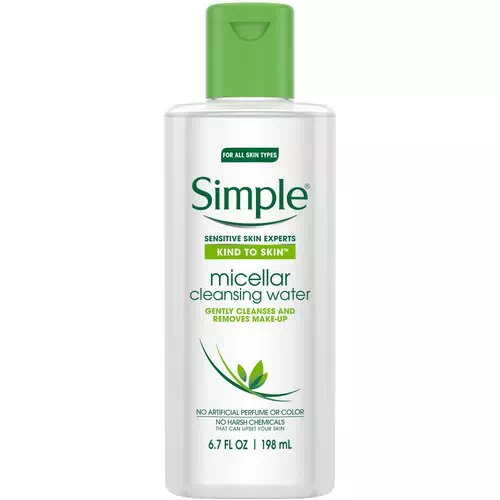 Simple Skincare, Micellar Cleansing Water, 6.7 fl oz (198 ml) Review