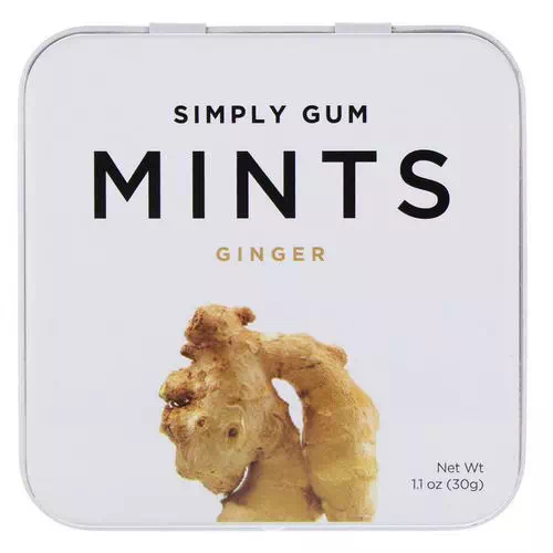 Simply Gum, Mints, Ginger, 1.1 oz (30 g) Review