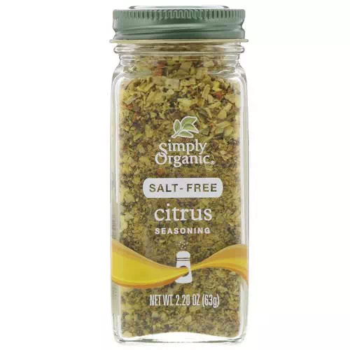Simply Organic, Citrus Seasoning, Salt-Free, 2.20 oz (63 g) Review