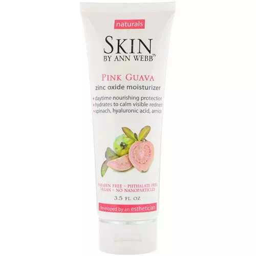 Skin By Ann Webb, Zinc Oxide Moisturizer, Pink Guava, 3.5 fl oz Review