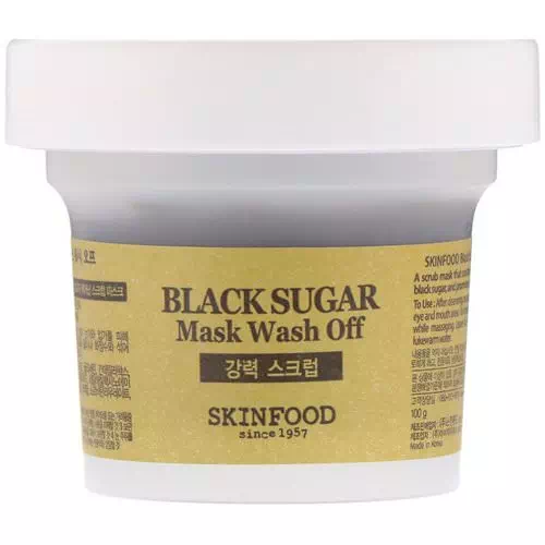 Skinfood, Black Sugar Mask Wash Off, 3.52 oz (100 g) Review