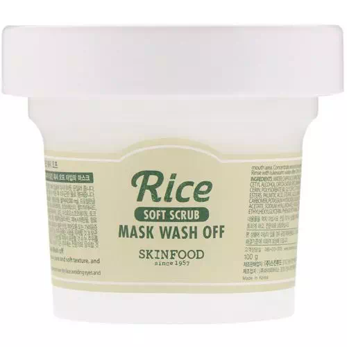 Skinfood, Rice Mask Wash Off, 3.52 oz (100 g) Review