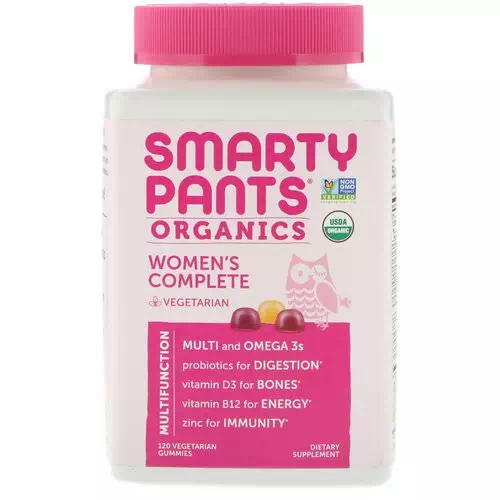 SmartyPants, Organics, Women's Complete, 120 Vegetarian Gummies Review