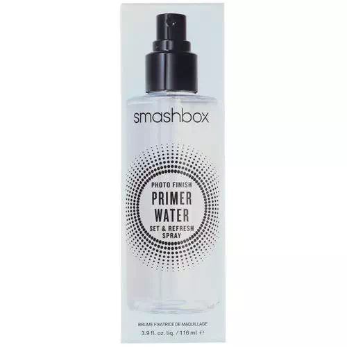 Smashbox, Photo Finish Primer Water, Set & Refresh Spray, 3.9 fl oz (116 ml) Review