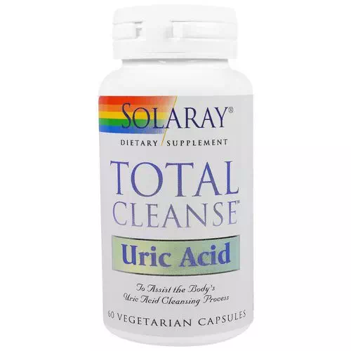 Solaray, Total Cleanse, Uric Acid, 60 Veggie Caps Review