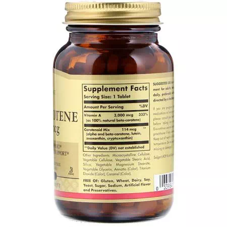 Beta Carotene, Antioxidants, Supplements