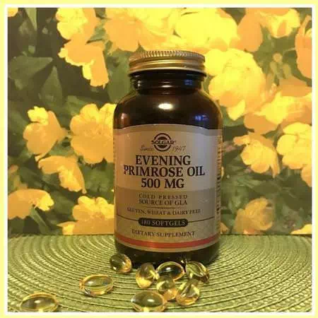 Supplements Women's Health Evening Primrose Oil Cold Pressed Solgar