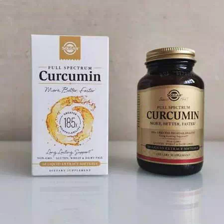 Supplements Antioxidants Turmeric Curcumin Solgar